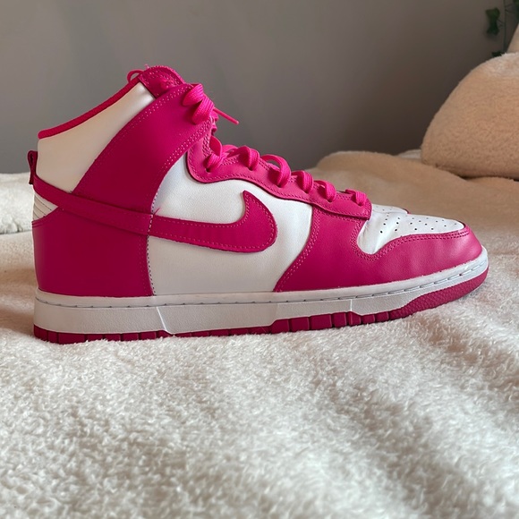 Jordan Shoes - Women’s Nike Jordan pink dunk high. Womens 11.5